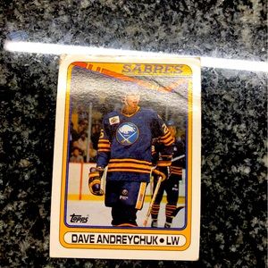 Dave Andreychuk Topps 1990 #169 hockey card!!!